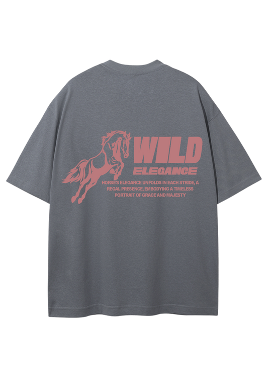 GREY WILD TEE