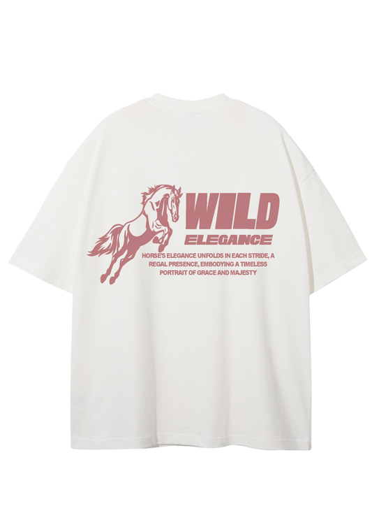 WHITE WILD TEE