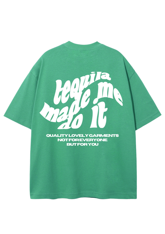 EMERALD GREEN TEQUILTA TEE